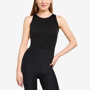 Black Abercrombie Tank Bodysuit XXS